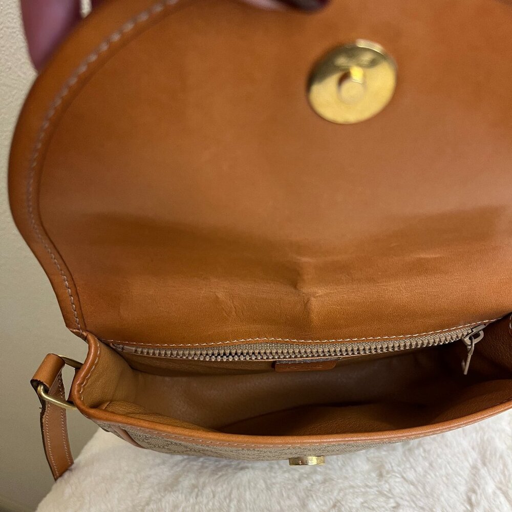 Vintage Celine Beige Macadam Crossbody - Picture 11 of 14